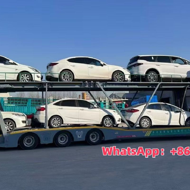 Multifunctional 3-axle Car Transport Trailer