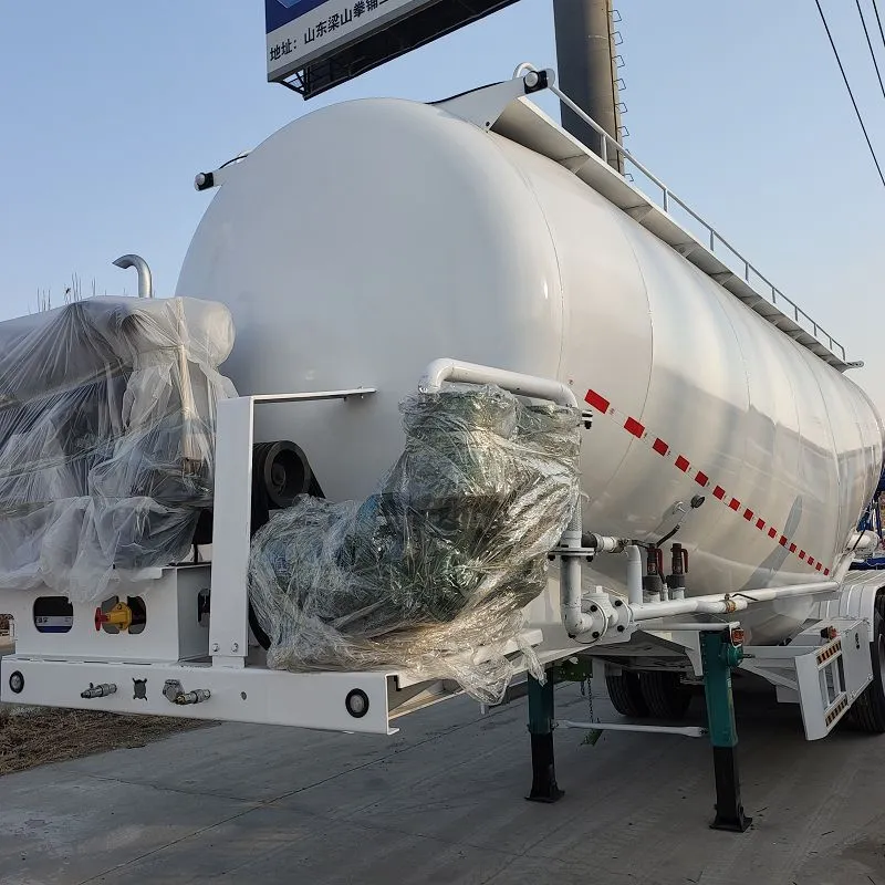 Tank semi trailers